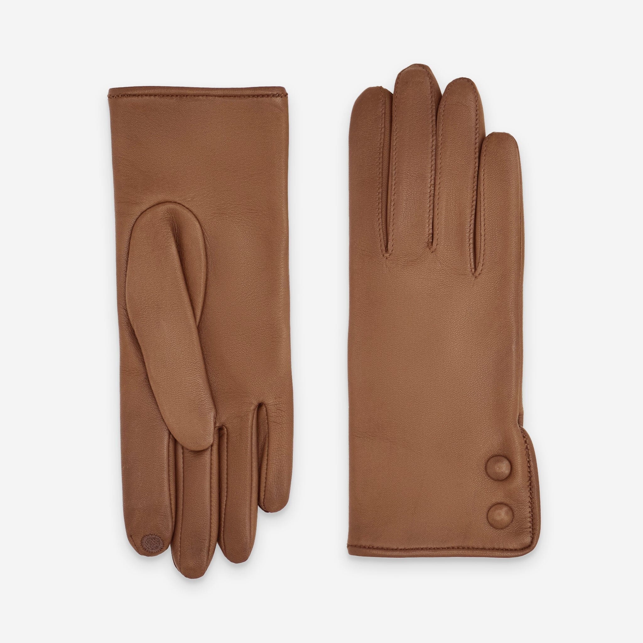 Gants cuir agneau-100% soie-Tactile-21503SN Gants cuir femme prestige Glove Story Cork 6.5 