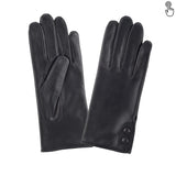 Gants cuir agneau-100% soie-Tactile-21503SN Gloves & Mittens Glove Story Noir 6.5 