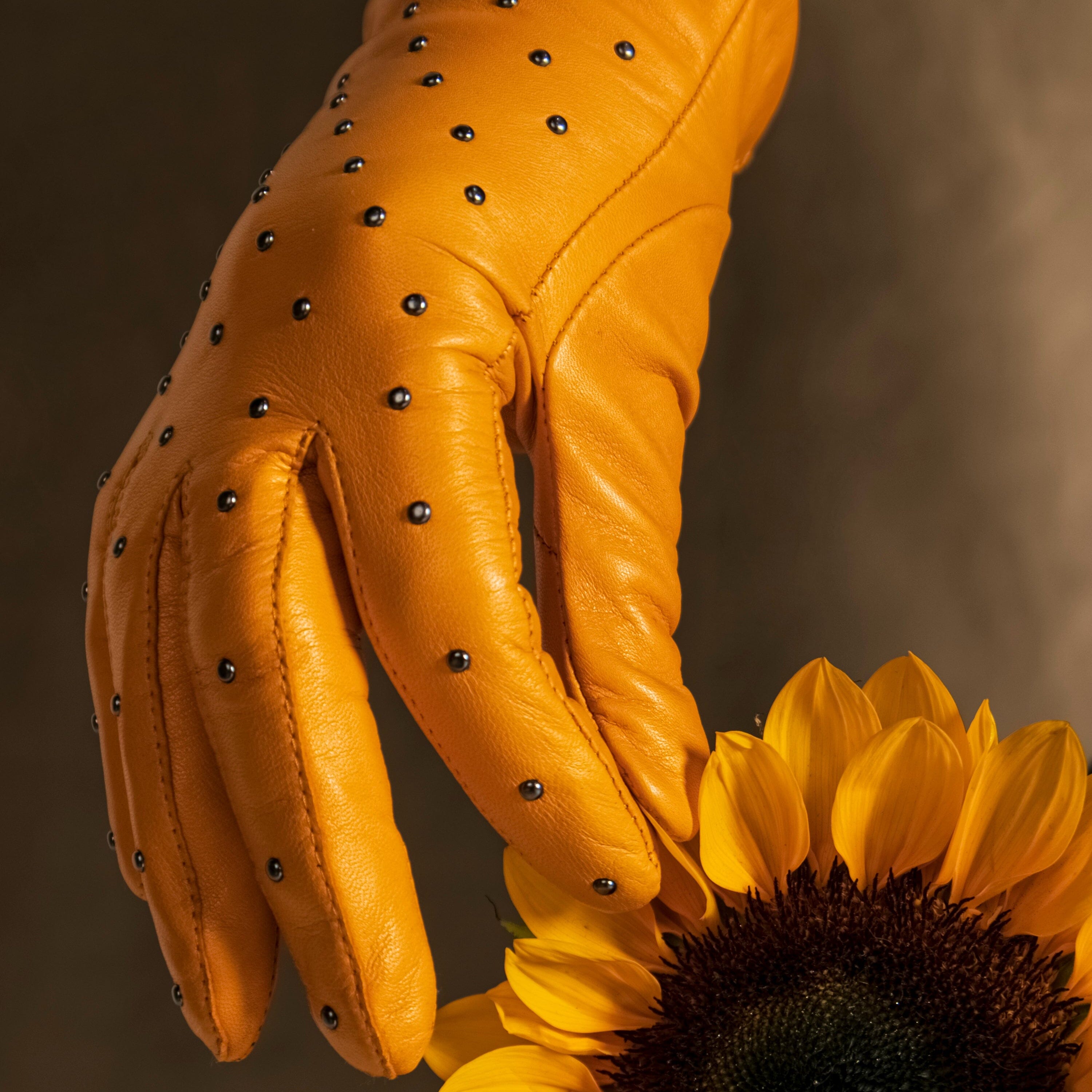 Gants cuir agneau-100% soie-Tactile-21508SN Gants cuir femme prestige Glove Story 