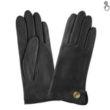 Gants cuir agneau-100% soie-Tactile-21524SN Gloves & Mittens Glove Story Noir 6.5 