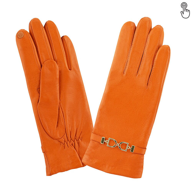 Gants cuir agneau-100% soie-Tactile-21554SN Gants Glove Story Tulipe 6.5 