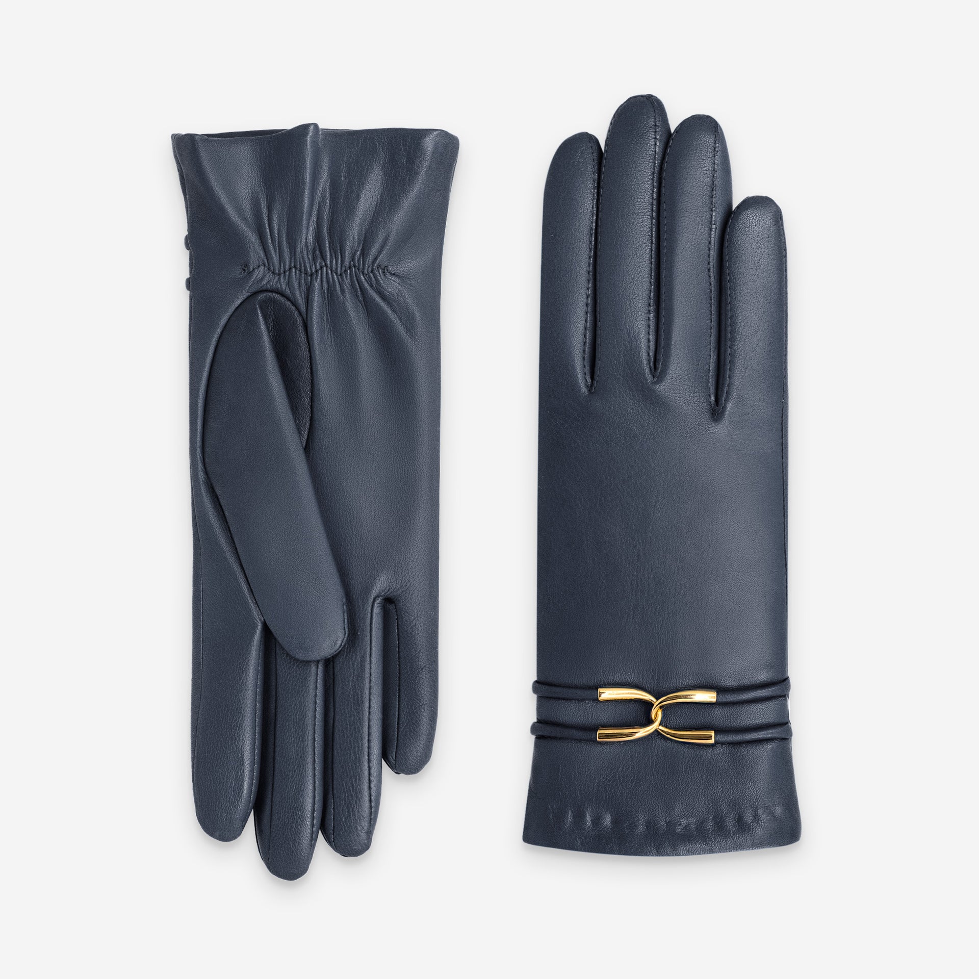 Damenhandschuhe aus Lammleder – Kaschmir/Wolle-Futter – 21643CA