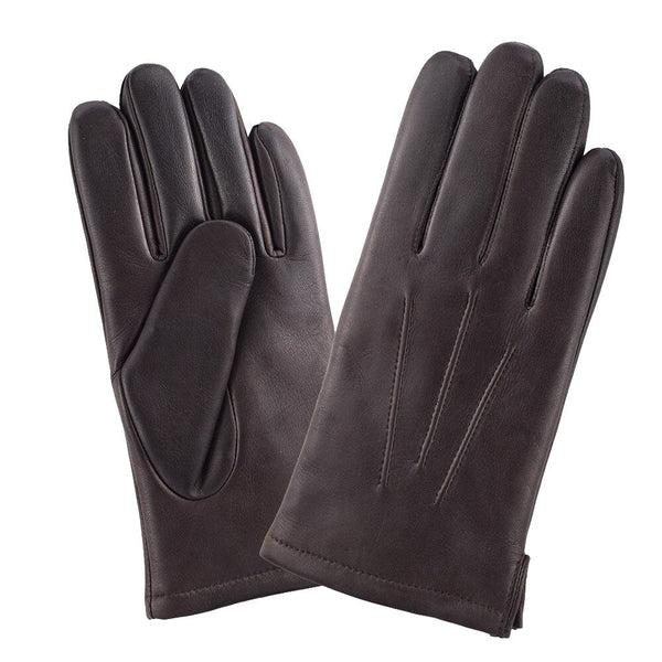 Gants cuir agneau-lapin-22074LA Gants Glove Story Choco 7.5 