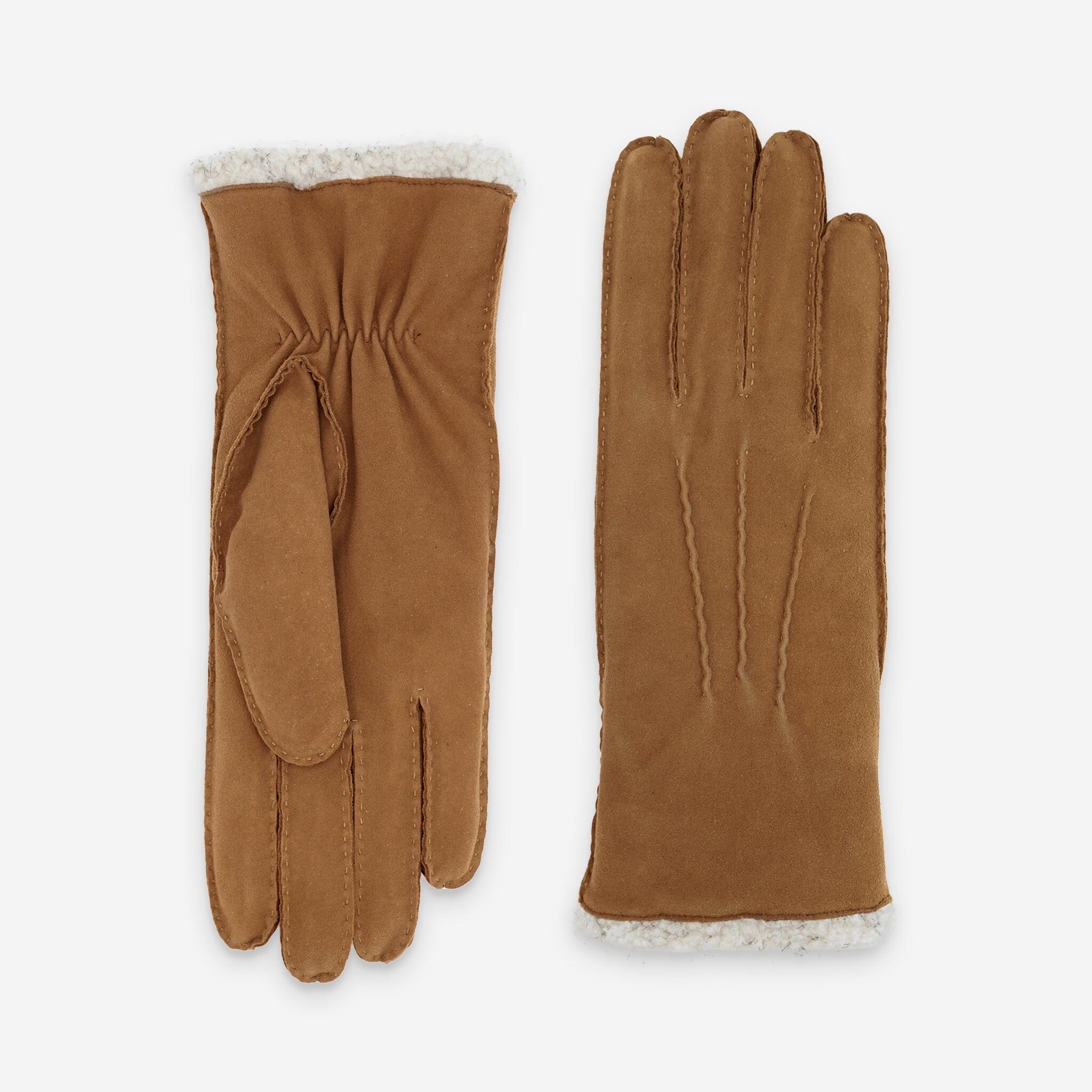 Gants cuir agneau suédé-100% polyester-71093BE Gants cuir sport femme Glove Story Cork S 