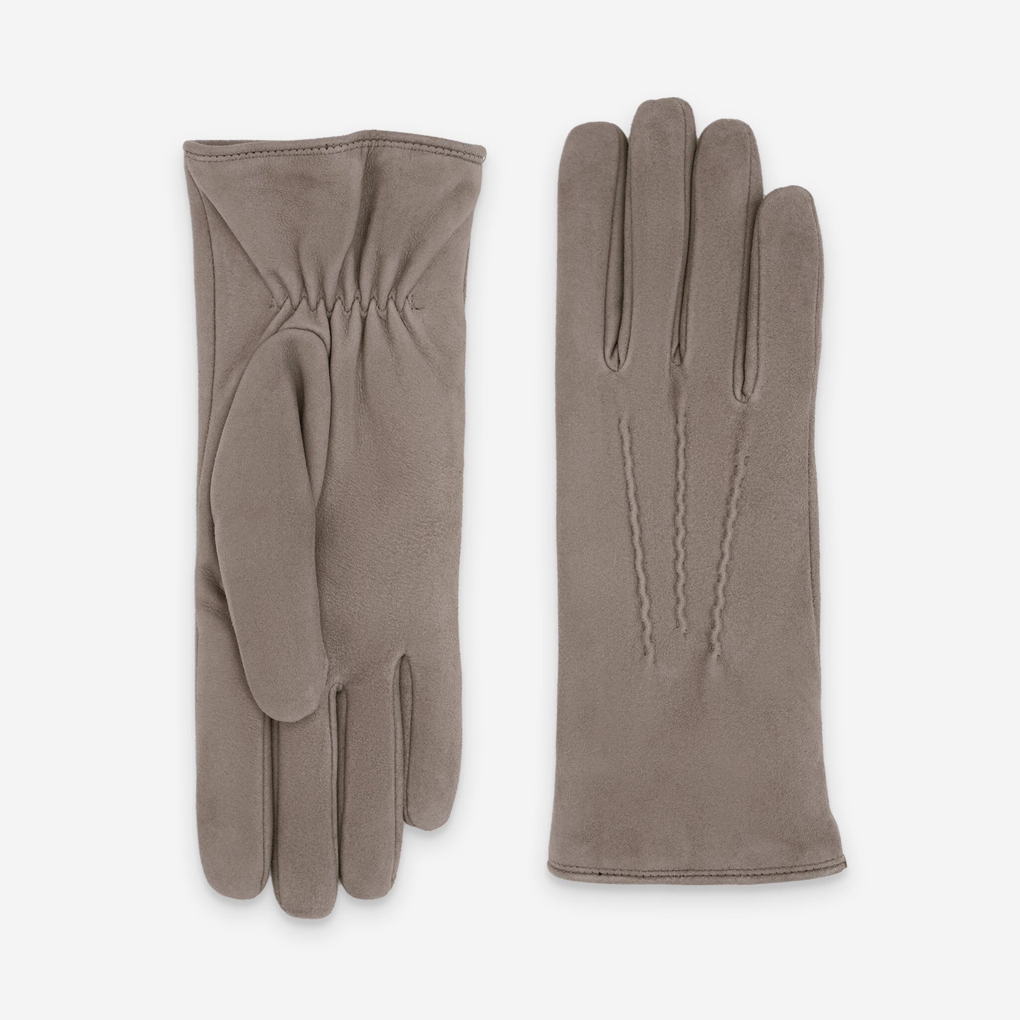 Gants cuir agneau suédé-100% polyester (boa)-71094BA Gants cuir sport femme Glove Story Stone S 