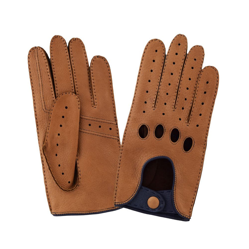 Gants cuir cerf-non doublé-conduite-22115NF Gant Glove Story Cork/Deep Blue 8 