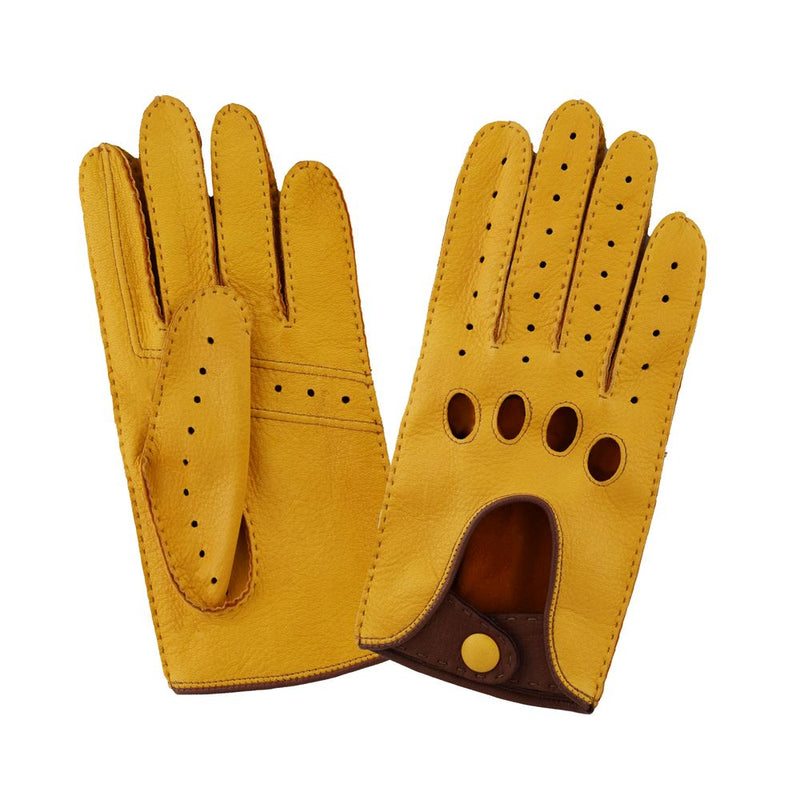 Gants De Conduite Cuir VINTAGE TRADITIONNEL ENGLISH Attaché Au Volant Gants De Conduite Cuir VINTAGE TRADITIONNEL ENGLISH Attaché Au Volant
