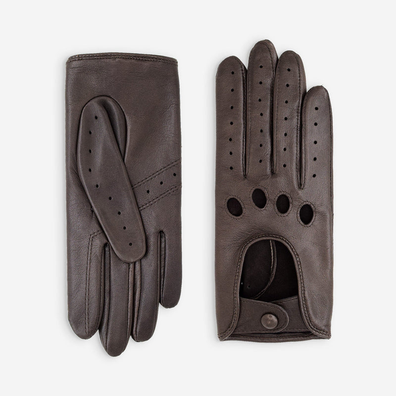 Mitaines De Conduite Femme En Cuir D'agneau - Glove Story | Noir, Non Doublées, Légères | Fabriqué Main En France, élégance Et Tactile - 3