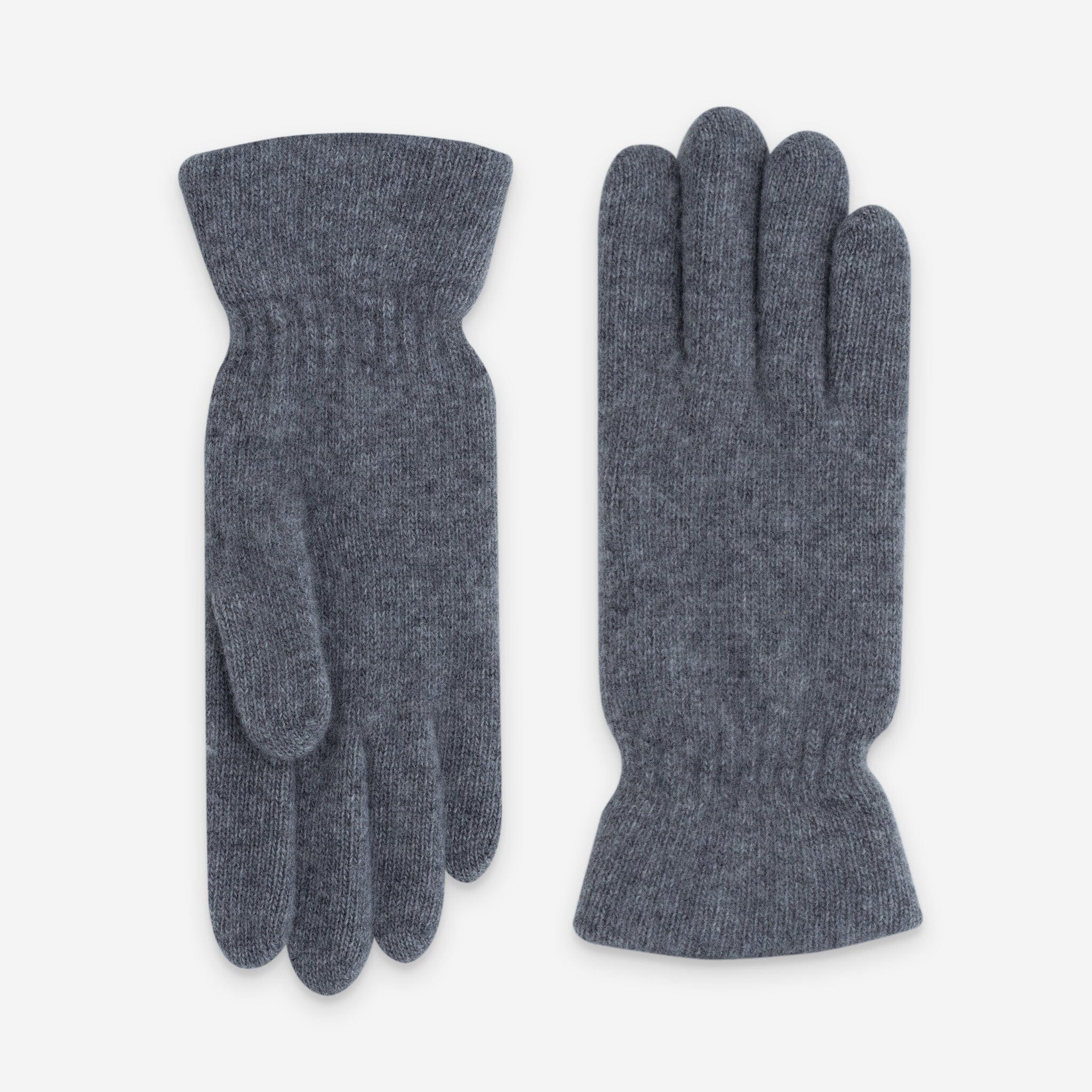 Gants femme 90% cachemire 10% laine merino-33004NF Gants laine femme Glove Story Gris TU 