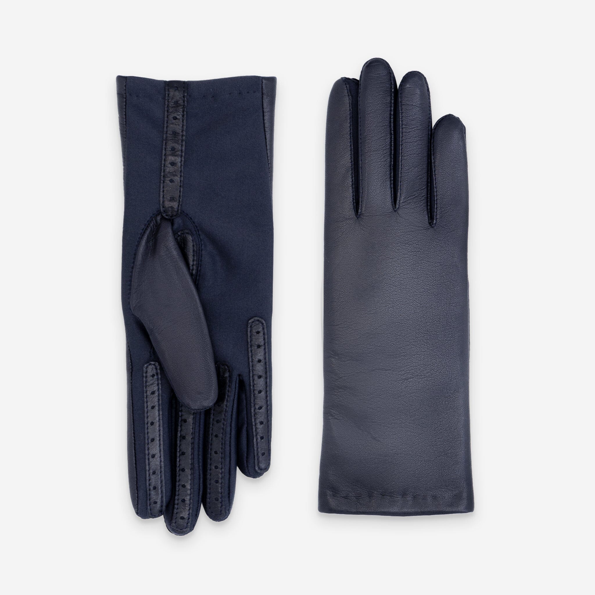 Gants flexicuir-agneau-spandex-100% laine-11047TR Gant Glove Story Deep Blue TU 