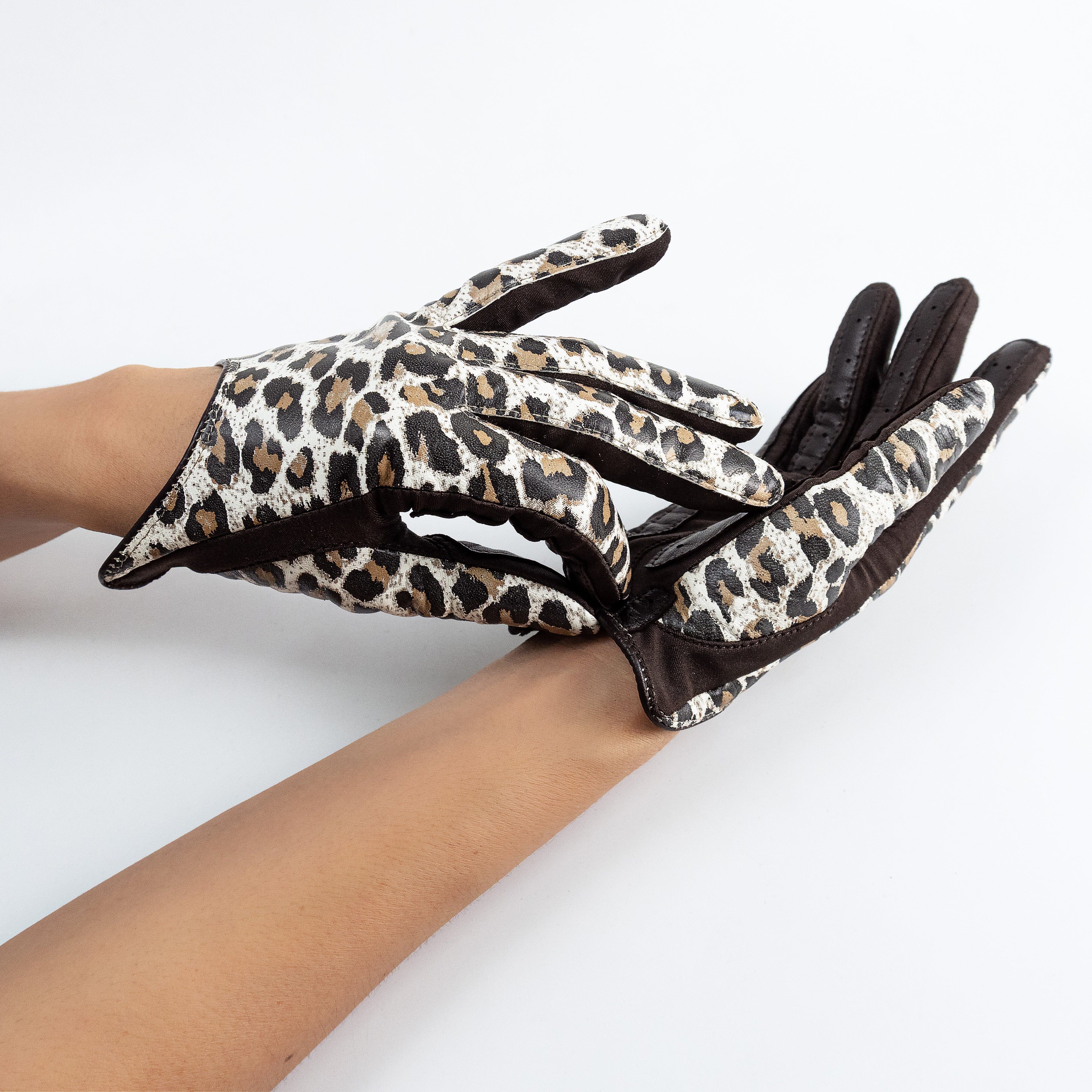 Gants flexicuir-agneau-spandex-100% soie-11154SN Gants taille unique femme Glove Story 