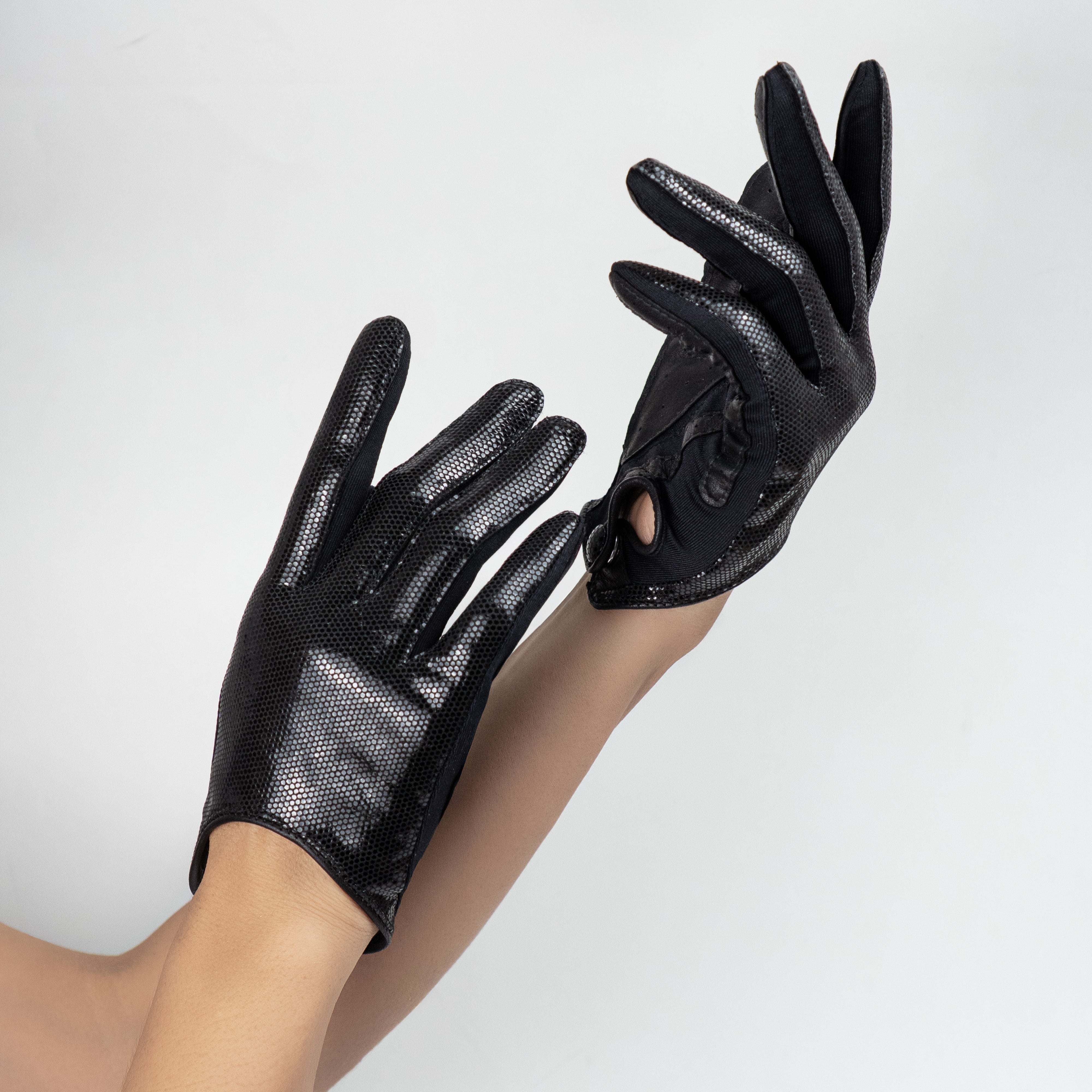 Gants flexicuir-agneau-spandex-100% soie-11155SN Gants taille unique femme Glove Story 