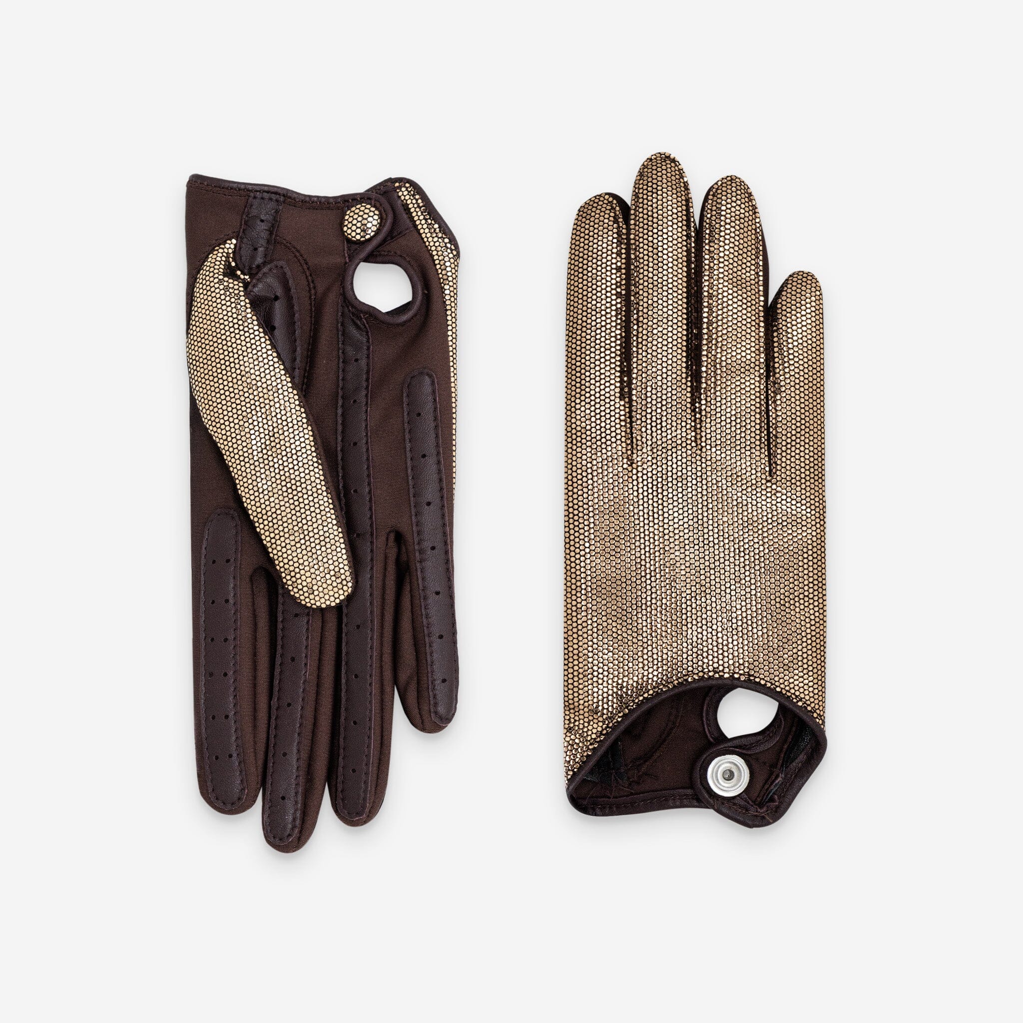 Gants flexicuir-agneau-spandex-100% soie-11155SN Gants taille unique femme Glove Story 