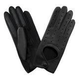 Gants flexicuir-agneau-spandex-non doublé-conduite-11135NF Gant Glove Story Noir TU 