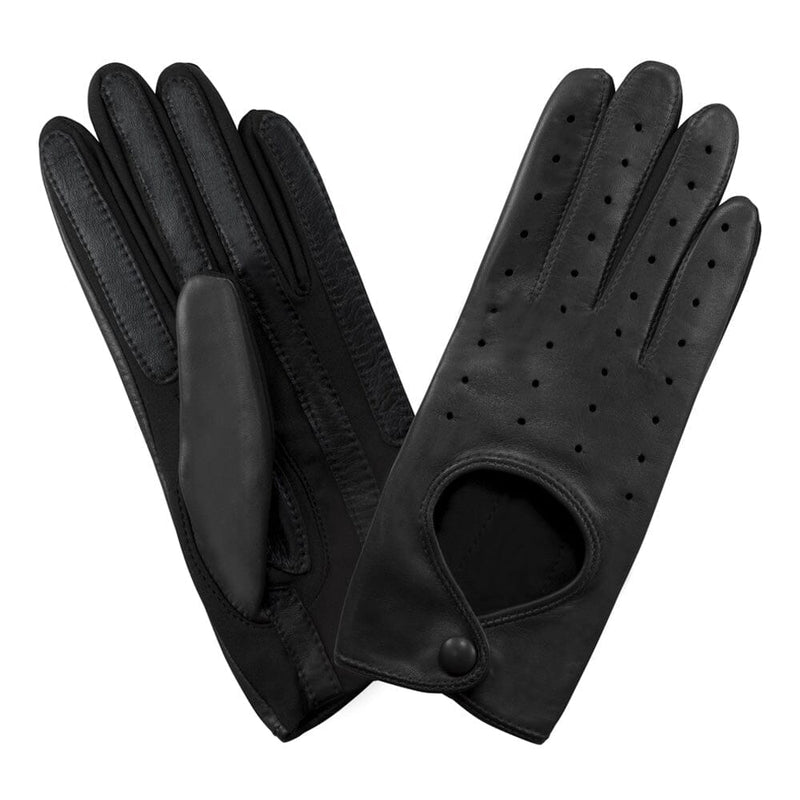 Gants flexicuir-agneau-spandex-non doublé-conduite-11135NF Gant Glove Story Noir TU 
