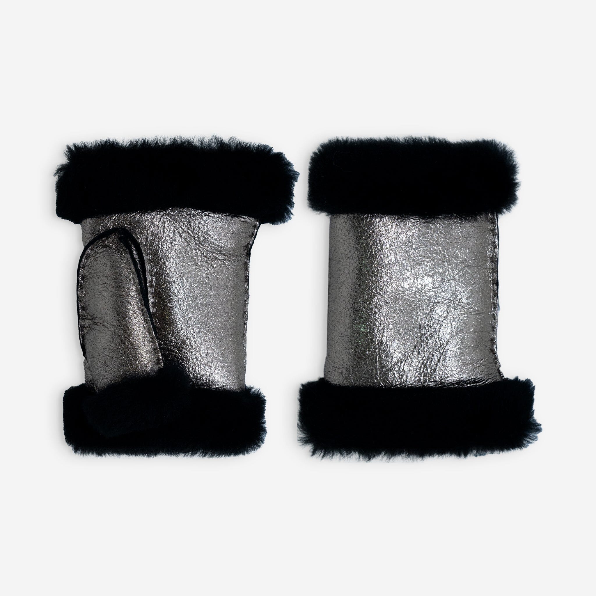 Mitaine cuir-100% mouton-21470SH Gants cuir femme prestige Glove Story Silver 6.5 