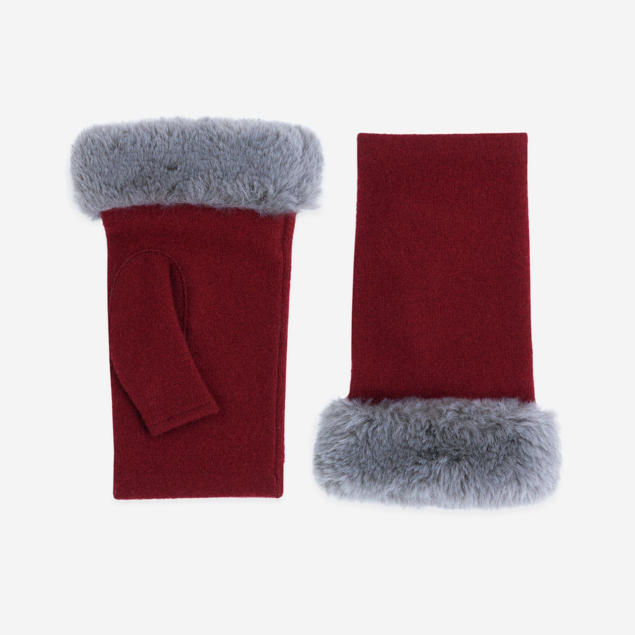 Mitaines 80% laine 20% nylon-31183NF Gants laine femme Glove Story Bordeaux TU 