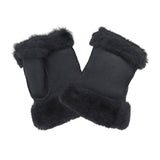 Mitaines cuir-100% mouton-21470SH Gant Glove Story Noir 6.5 