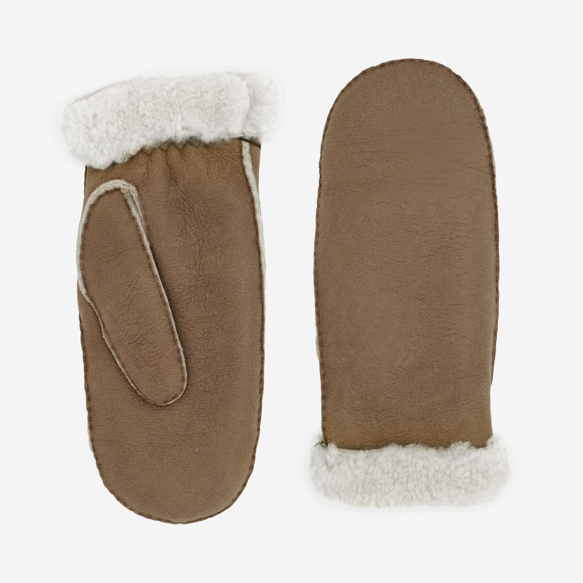 Moufle cuir-100% mouton-21581SH Gants cuir femme prestige Glove Story Taupe 6.5 