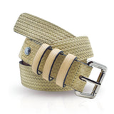 Ceinture cuir de vachette femme-Largeur 30mm-CTF005 Ceinture Glove Story BEIGE .085/100 - 30 