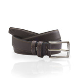 Ceinture cuir de vachette homme-Largeur 30mm-CT052 Ceinture Glove Story MARRON .095/110 - 30 