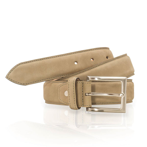 Ceinture cuir de vachette homme-Largeur 35mm-CT035 Ceinture Glove Story GRIS .100/115 - 35 