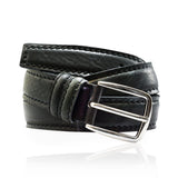 Ceinture cuir de vachette homme-Largeur 35mm-CT047 Ceinture Glove Story NOIR .100/115 - 35 