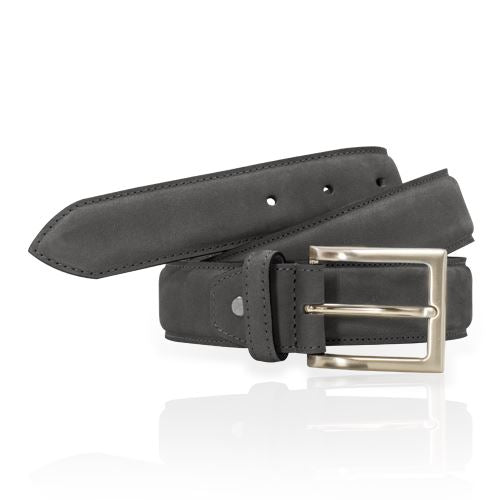 Ceinture Homme Aspect Nubuck Ceinture Glove Story NOIR .100/115 - 35 Vachette - Vachette