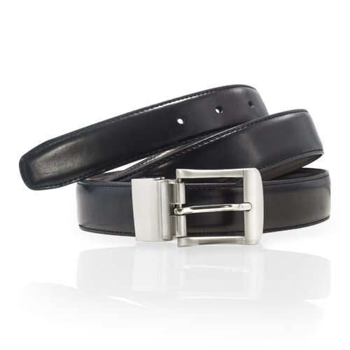 Ceinture Homme Reversible Ceinture Glove Story NOIR/BRUN .115/130 - 30 Vachette - Synderme