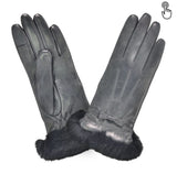 Cuir Prestige Femme Tactile Glove Story noir 7 Agneau