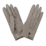 Flexicuir femme 3 baguettes Gant Glove Story Beige TU Tissus 18% élastomère/82% polyamide - Non doublé