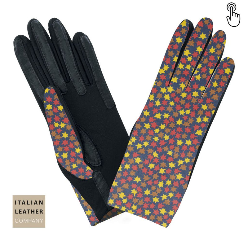 Gant Femme Etoile Vague Tactile Gant Glove Story Etoile Jaune TU 18% Elastomère-82%Polyamide / 100% Polyester