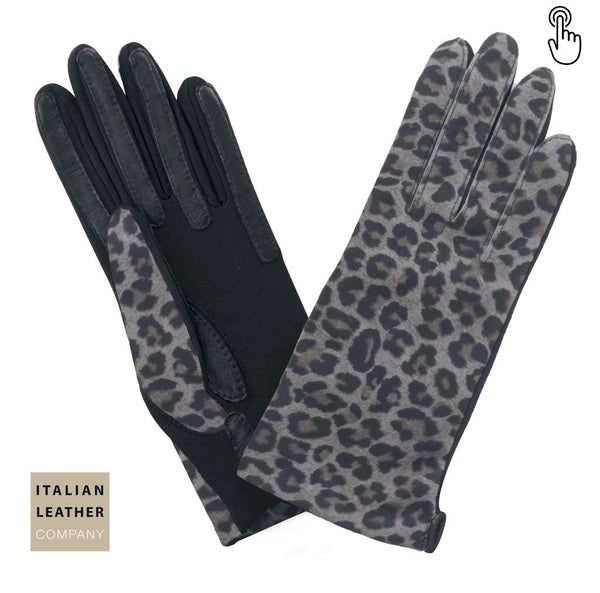 Gant Femme Imprimé Animal Tactile Gant Glove Story Animal Grey TU 18% Elastomère-82%Polyamide / 100% Polyester