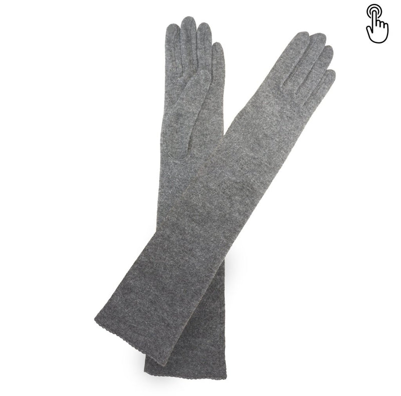 Gant laine femme long TACTILE Gant Glove Story Gris TU Tissus 80% laine-20% nylon