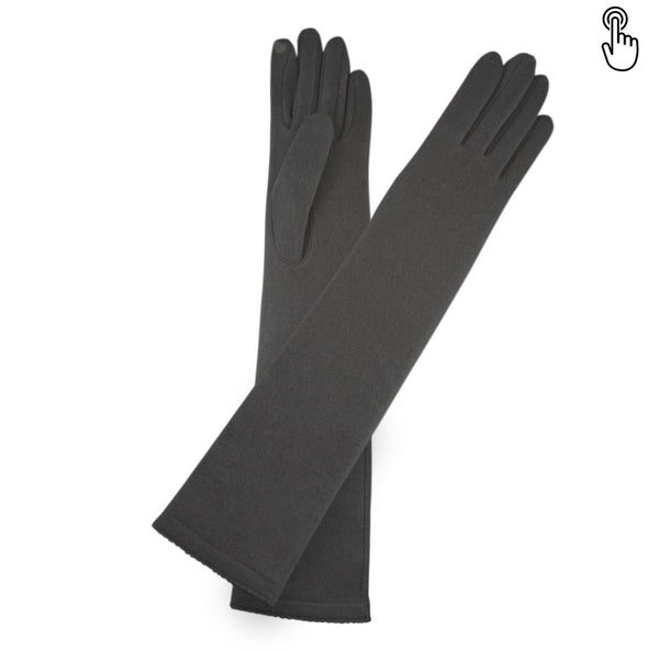 Gant laine femme long TACTILE Gant Glove Story Noir TU Tissus 80% laine-20% nylon