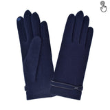 Gant laine femme strap papillon TACTILE Gant Glove Story Deep Blue TU Tissus 80% laine-20% nylon