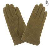 Gant laine homme simple ouvert coté TACTILE Gant Glove Story Camel TU Tissus 80% laine-20% nylon