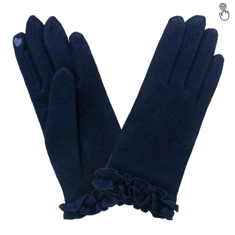Gants 80% laine 20% nylon-Tactile-31090NF Gant Glove Story Deep-Blue TU 