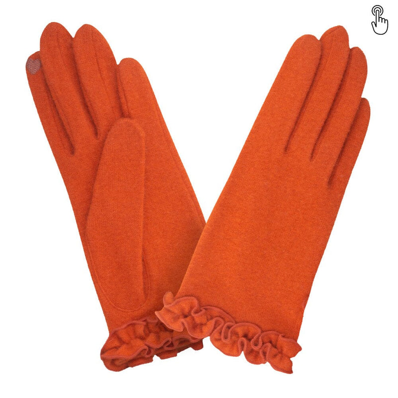 Gants 80% laine 20% nylon-Tactile-31090NF Gant Glove Story Orange TU 
