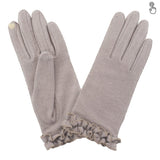 Gants 80% laine 20% nylon-Tactile-31090NF Gant Glove Story Taupe TU 