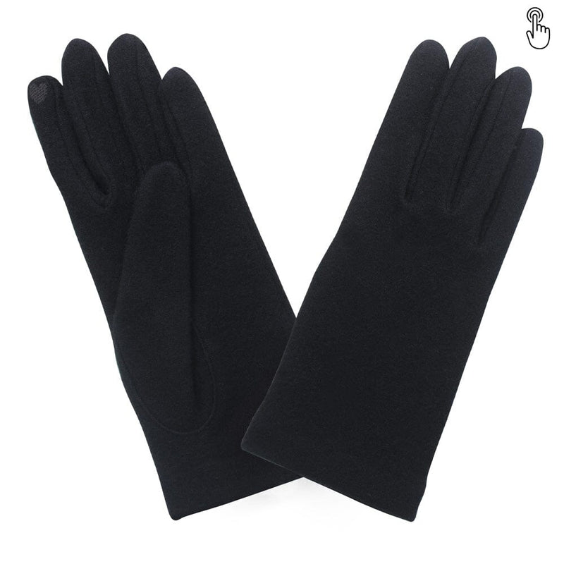 Gants 80% laine 20% nylon-Tactile-31094NF Gant Glove Story Noir TU 