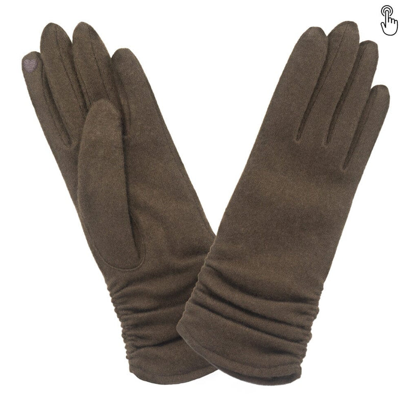 Gants 80% laine 20% nylon-Tactile-31100NF Gant Glove Story Choco TU 