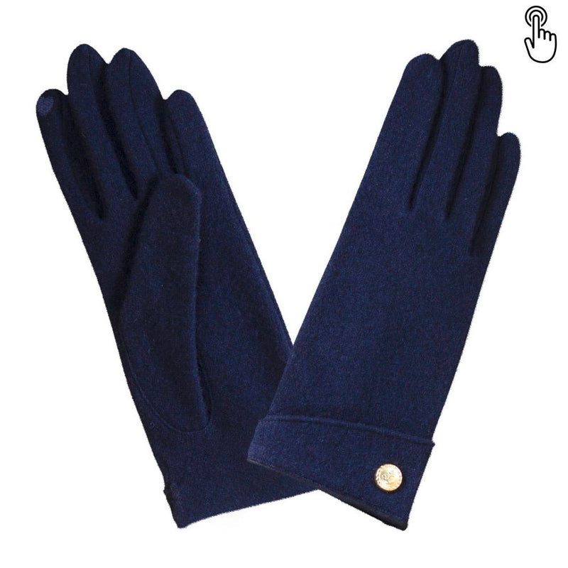 Gants 80% laine 20% nylon-Tactile-31138NF Gant Glove Story Deep Blue TU 