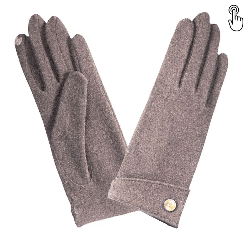 Gants 80% laine 20% nylon-Tactile-31138NF Gant Glove Story Taupe TU 