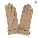 Gants 80% laine 20% nylon-Tactile-31156NF Gants Glove Story Camel TU 