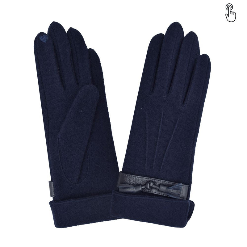 Gants 80% laine 20% nylon-Tactile-31156NF Gants Glove Story Deep Blue TU 