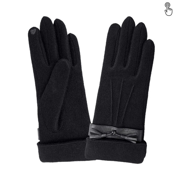 Gants 80% laine 20% nylon-Tactile-31156NF Gants Glove Story Noir TU 