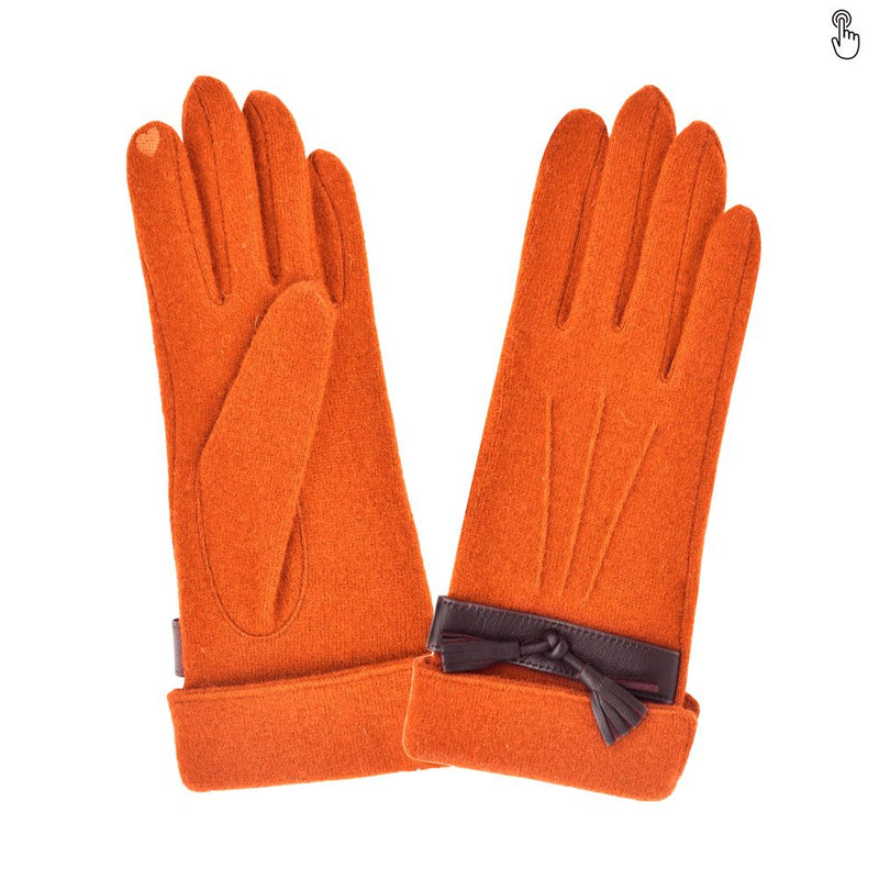 Gants 80% laine 20% nylon-Tactile-31156NF Gants Glove Story Orange TU 
