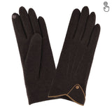 Gants 80% laine 20% nylon-Tactile-31165NF Gants Glove Story Choco/Camel TU 