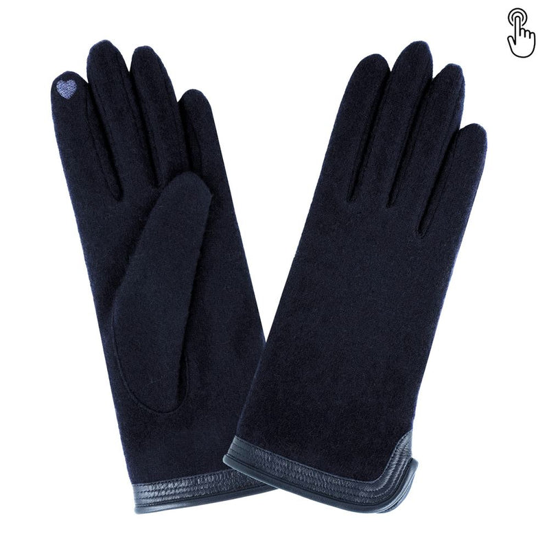 Gants 80% laine 20% nylon-Tactile-31166NF Gants Glove Story Deep Blue TU 